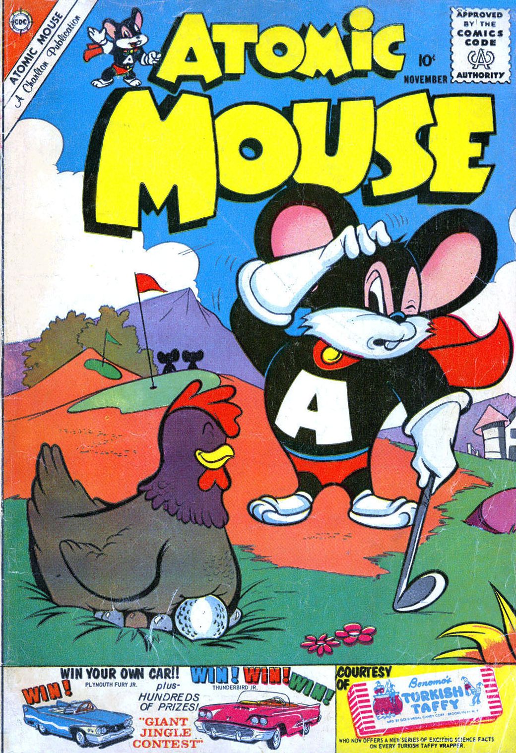 Atomic Mouse Number 39 Childrens Comic Book