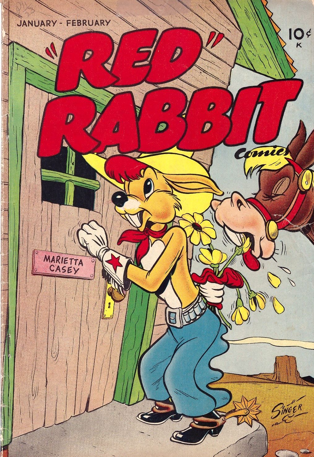 Red Rabbit Number 14 Childrens Comic Book