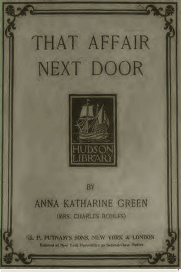 That Affair Next Door