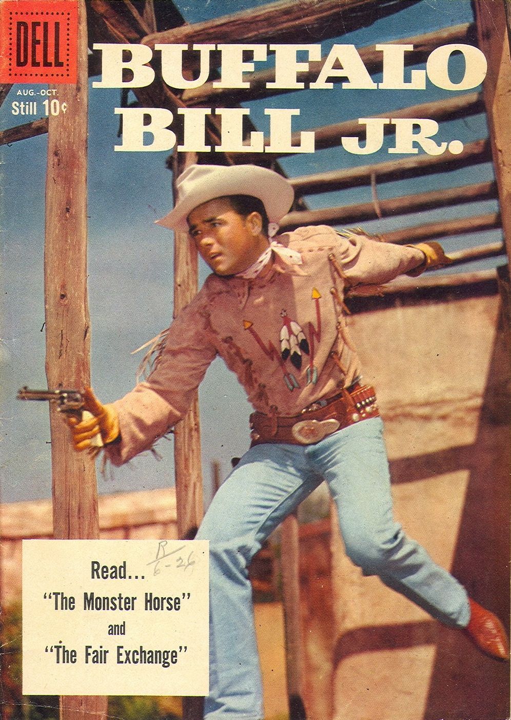 Buffalo Bill Jr Number 13 Western Comic Book