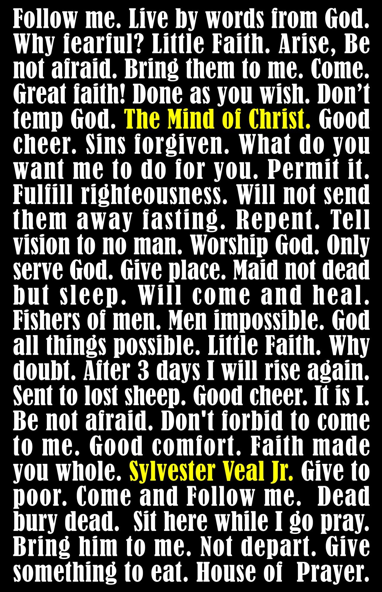 The Mind of Christ: What Did Jesus Say - Gospel of Matthew