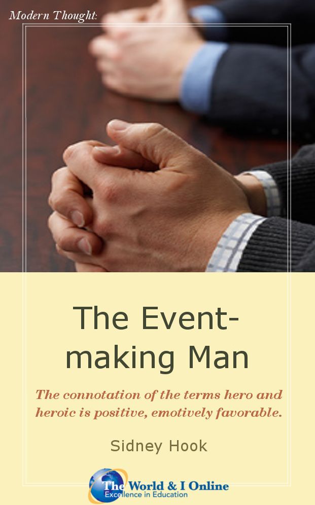 The Event-making Man