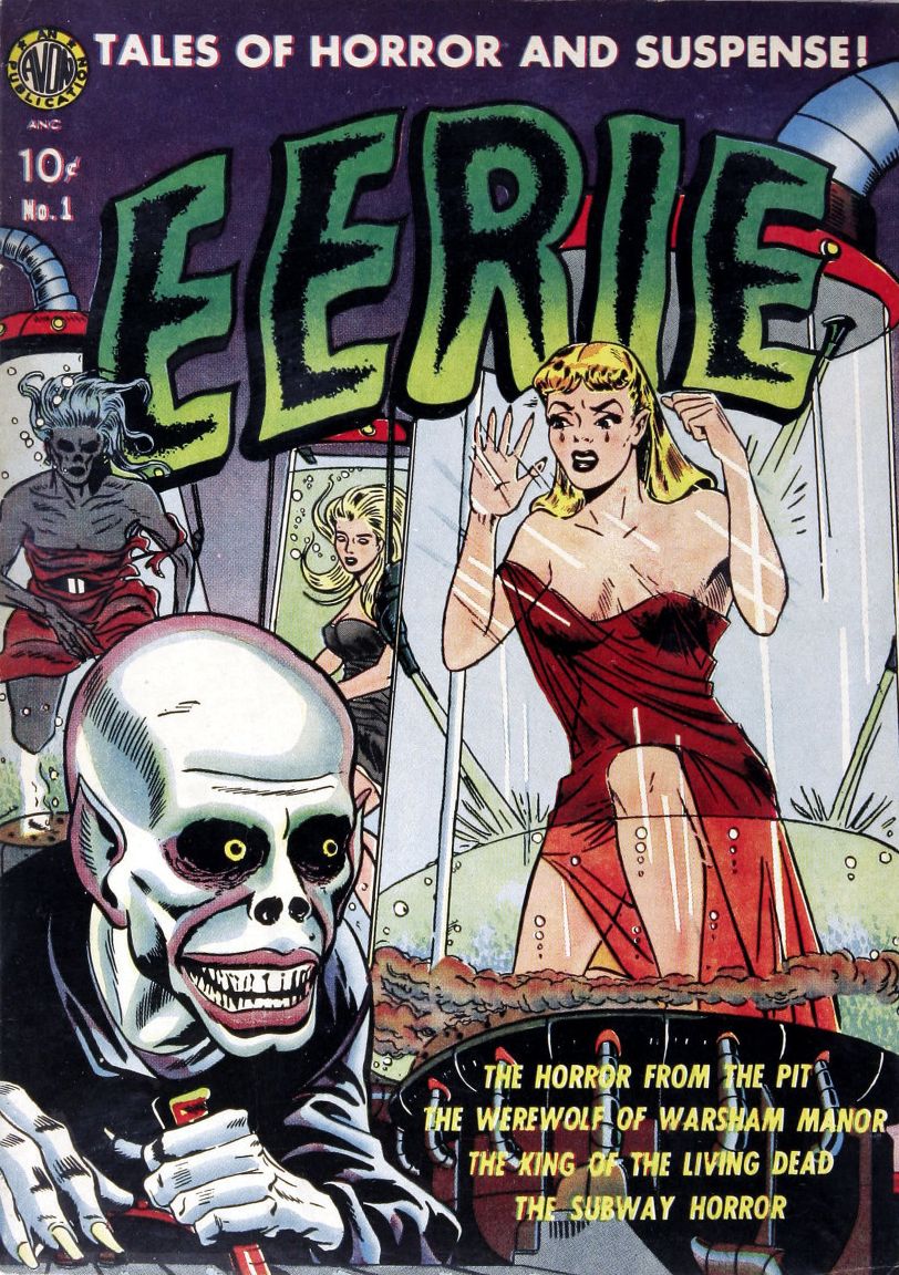 Eerie Number 1 Horror Comic Book