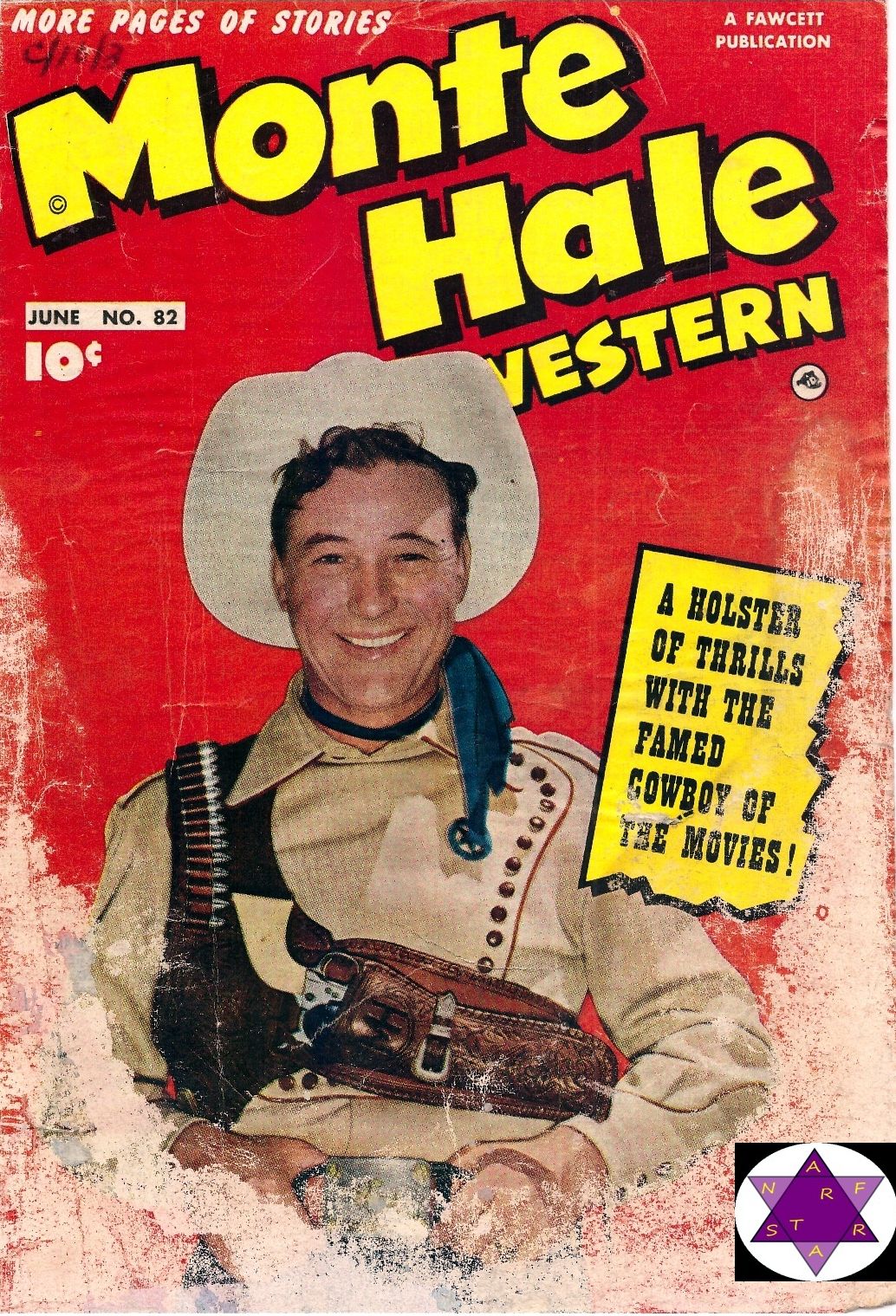 Monte Hale Number 82 Western Comic Book