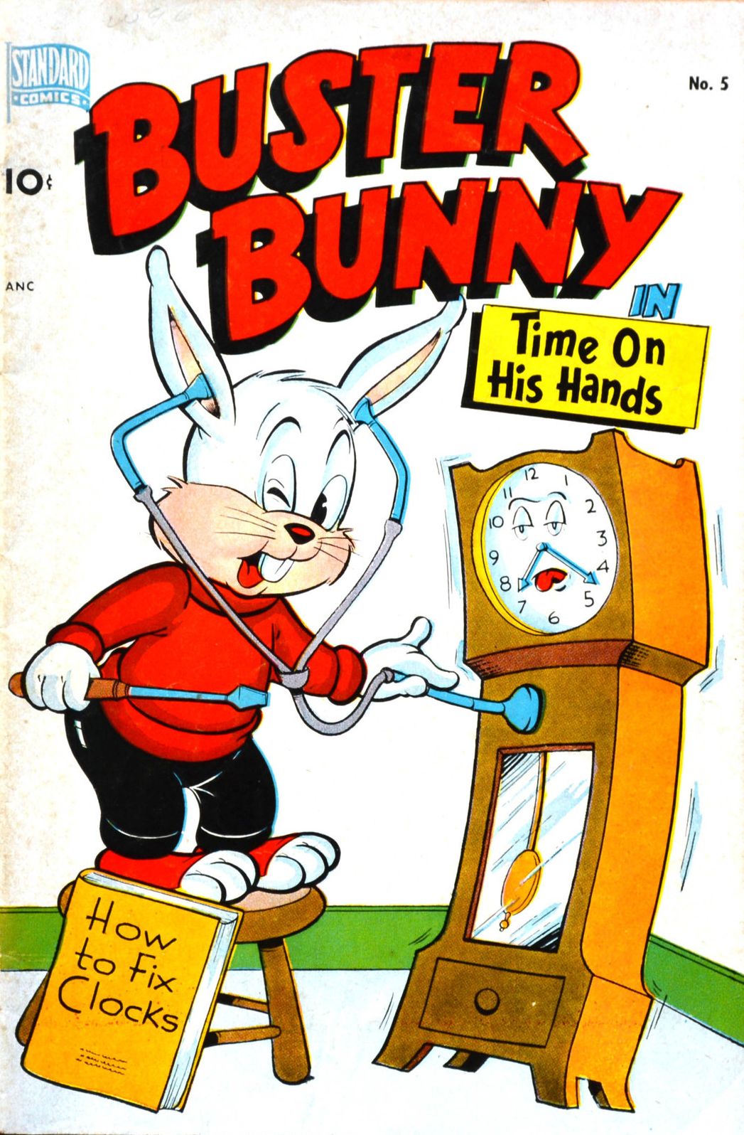 Buster Bunny Number 5 Childrens Comic Book