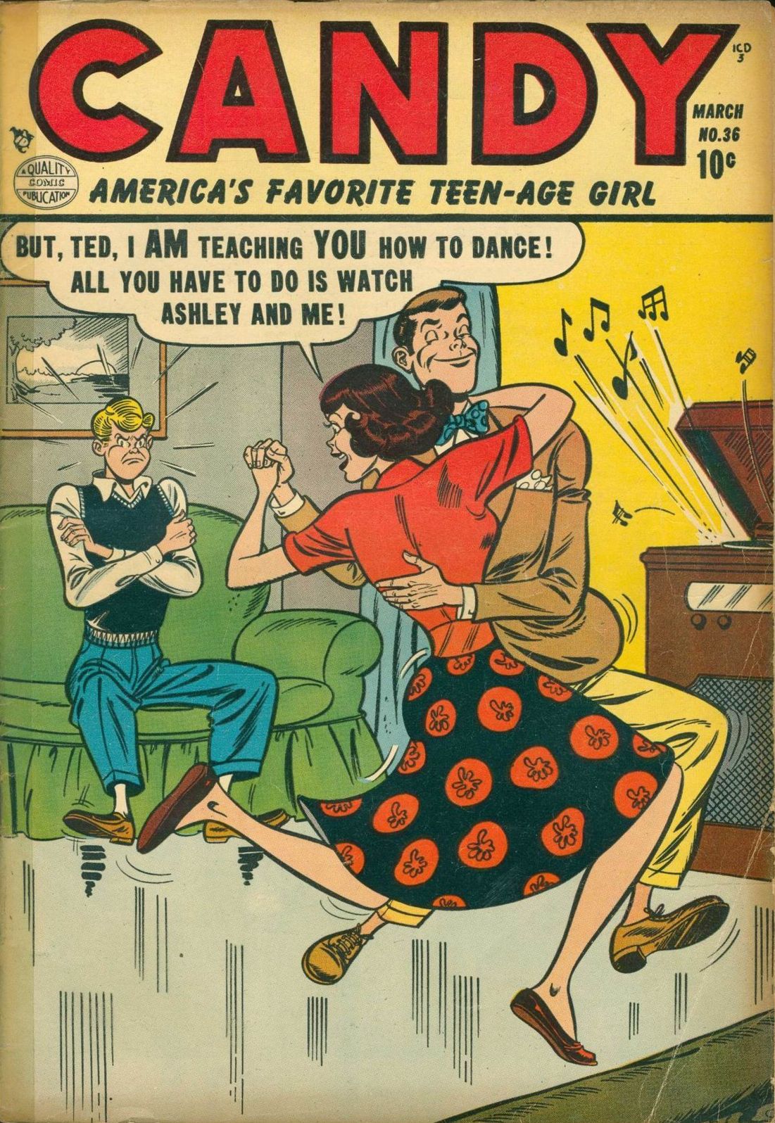 Candy Number 36 Teen Comic Book