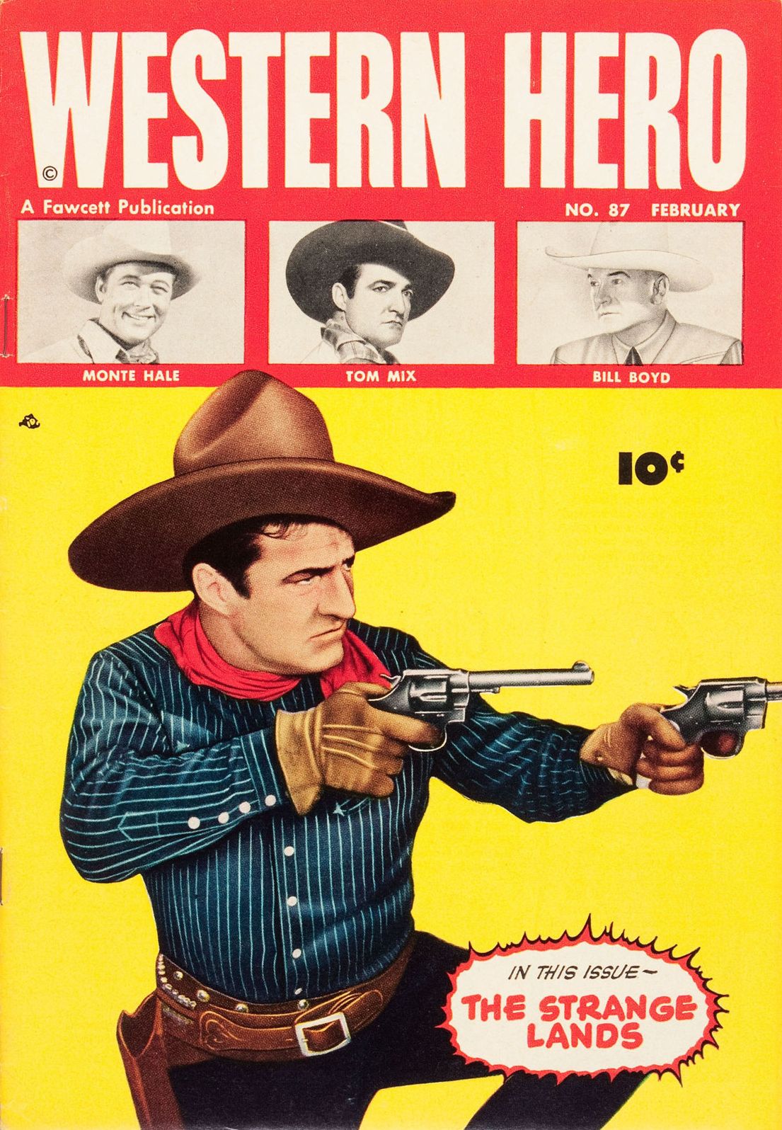 Western Hero Number 87 Western Comic Book