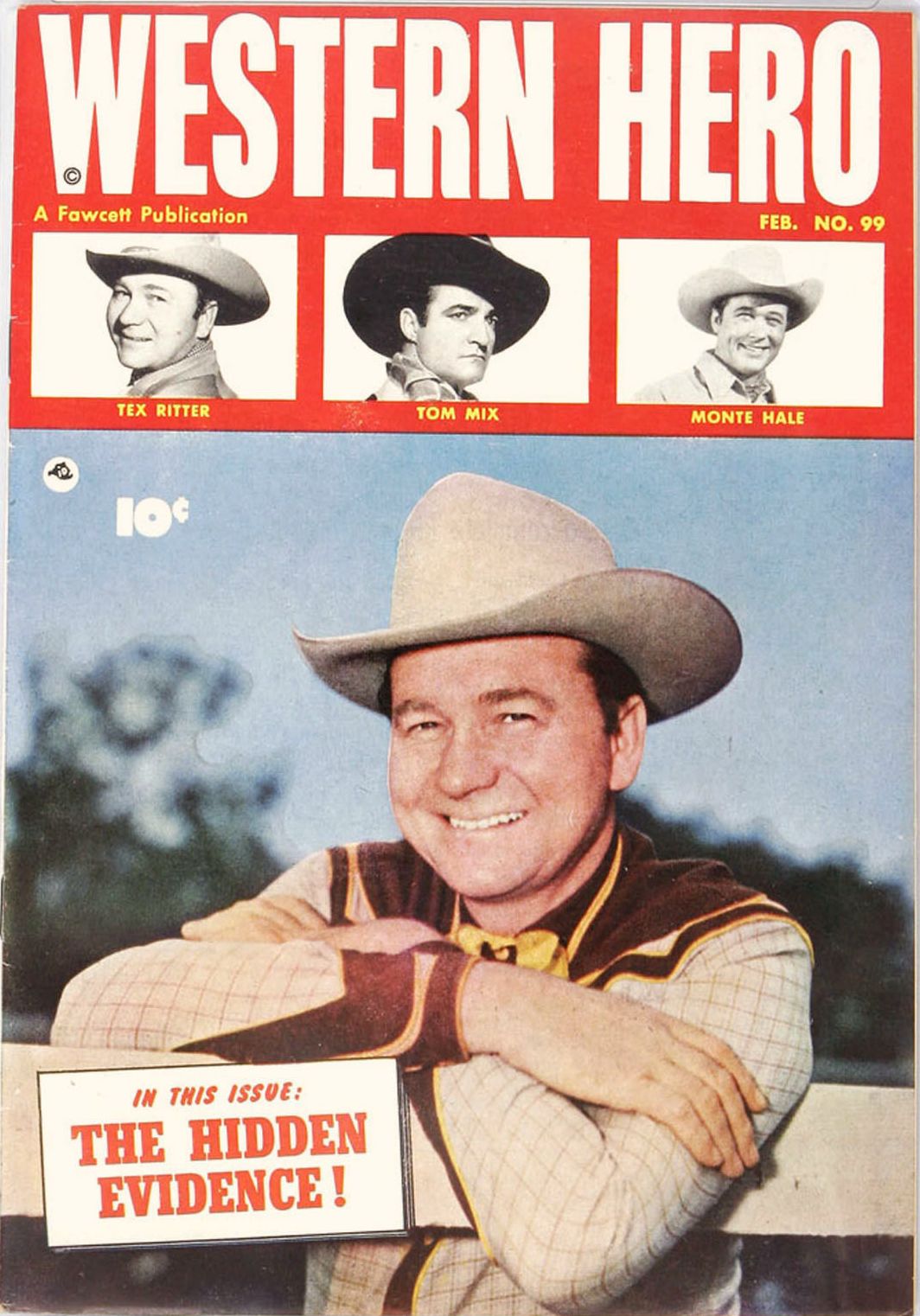 Western Hero Number 99 Western Comic Book