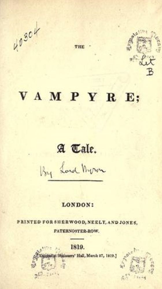 The Vampyre (Annotated)