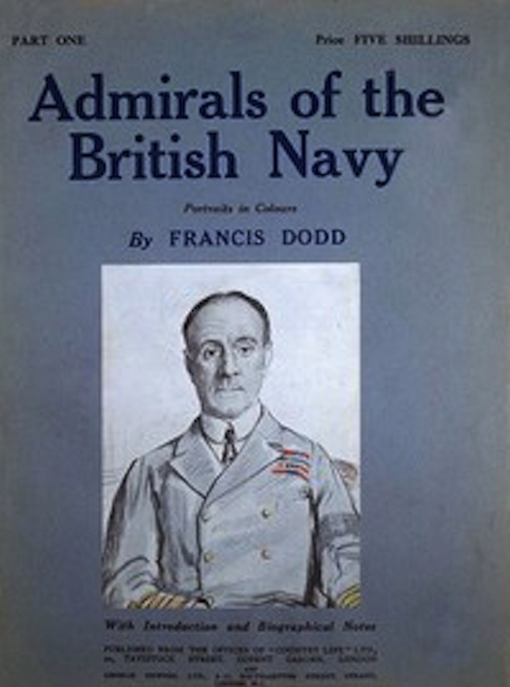 Admirals of the British Navy (Illustrated)