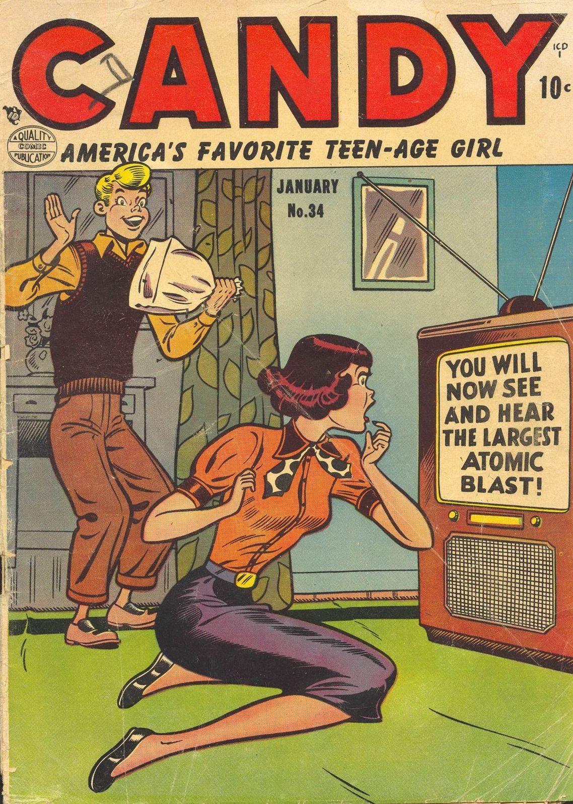 Candy Number 34 Teen Comic Book