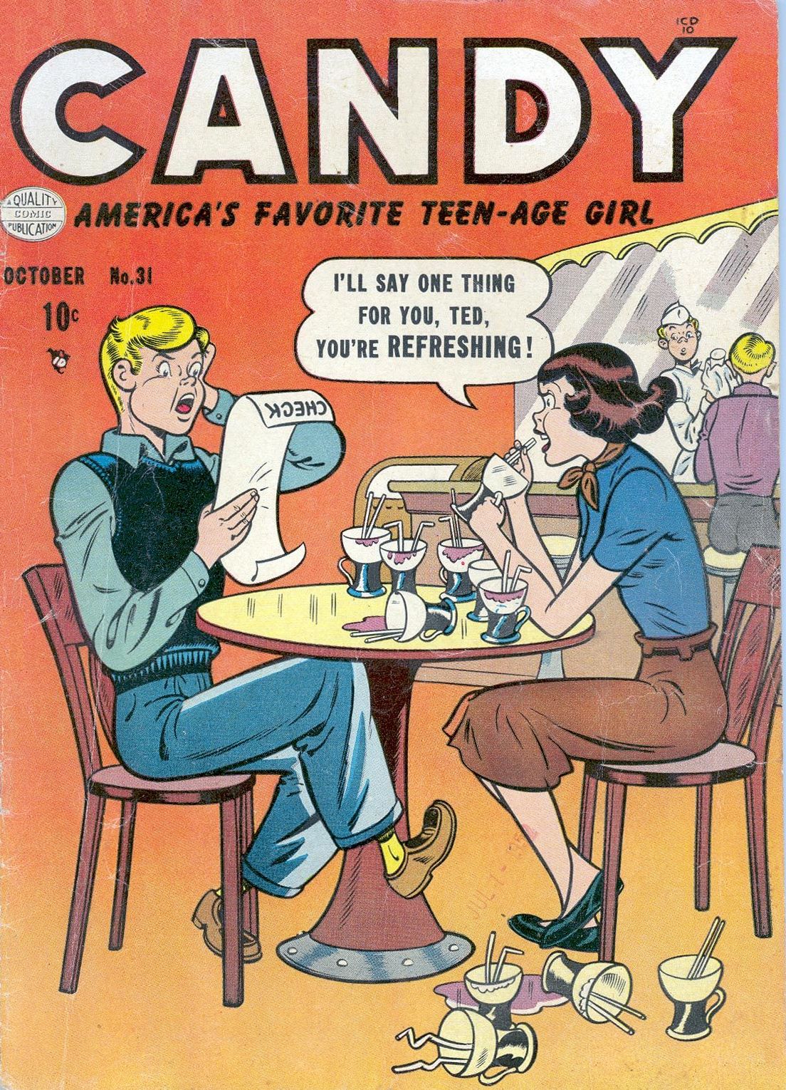 Candy Number 31 Teen Comic Book