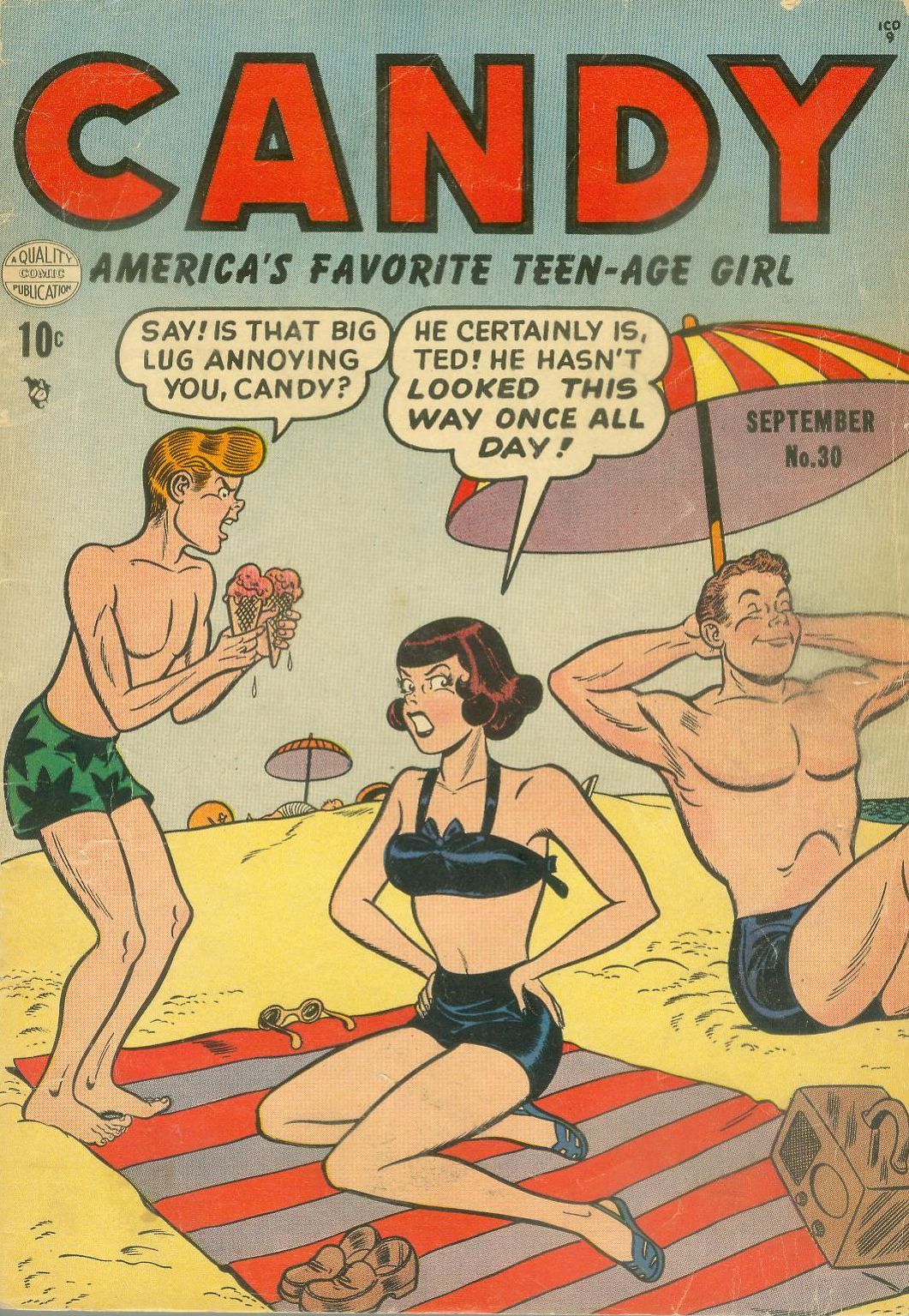 Candy Number 30 Teen Comic Book