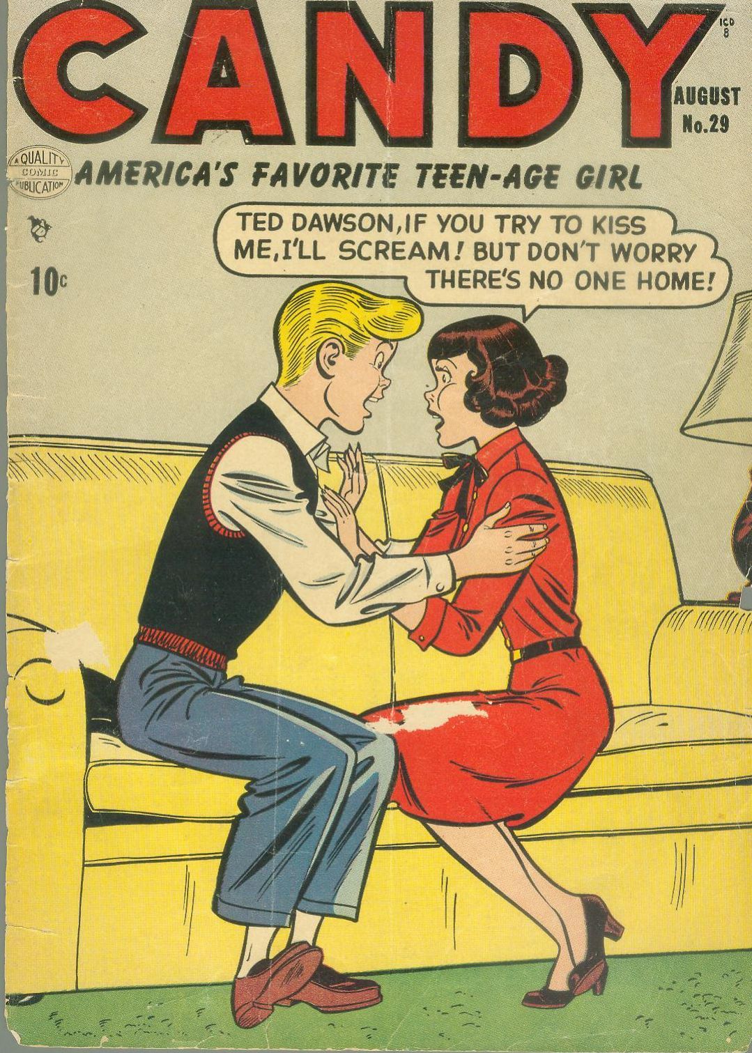 Candy Number 29 Teen Comic Book