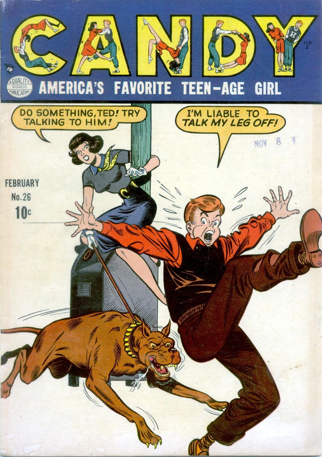 Candy Number 26 Teen Comic Book