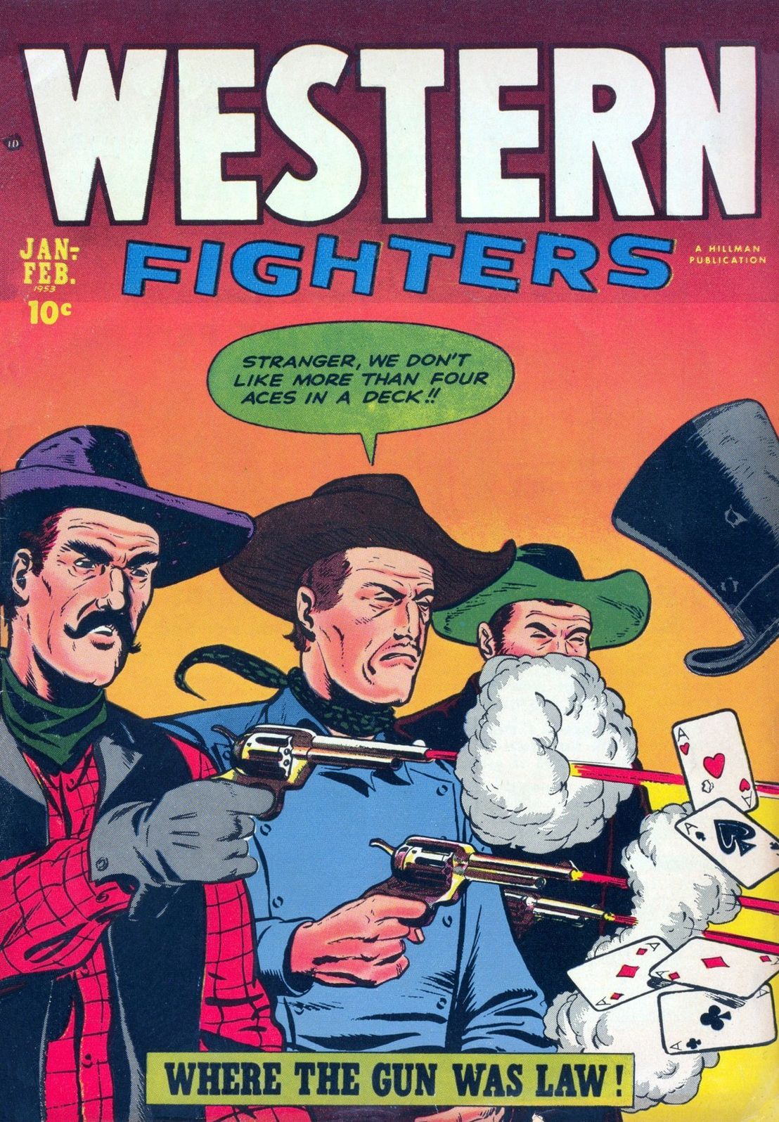 Western Fighters Number 6 Western Comic Book