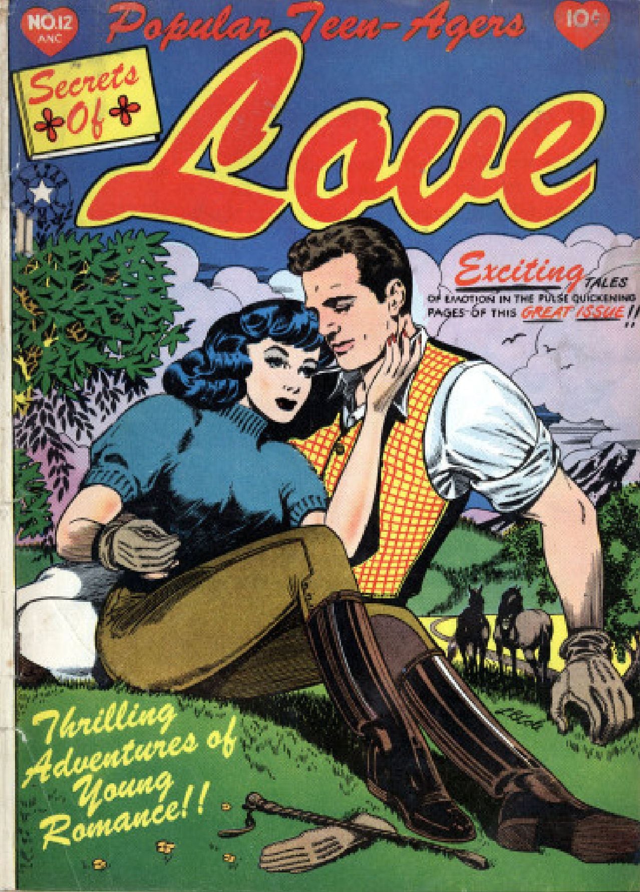 Popular Teen Agers Number 12 Love Comic Book