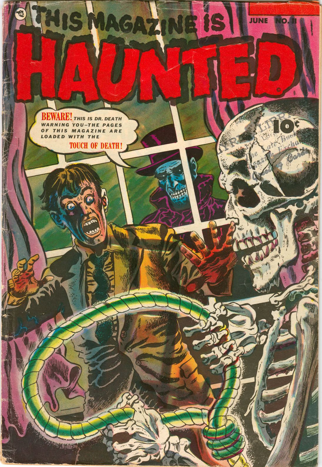 This Magazine is Haunted Number 11 Horror Comic Book
