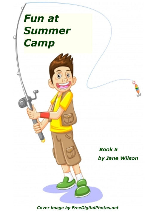 Fun at Summer Camp, Book 5: Introducing Suffixes and Syllables, Easy Children's Phonics & Kids' Games