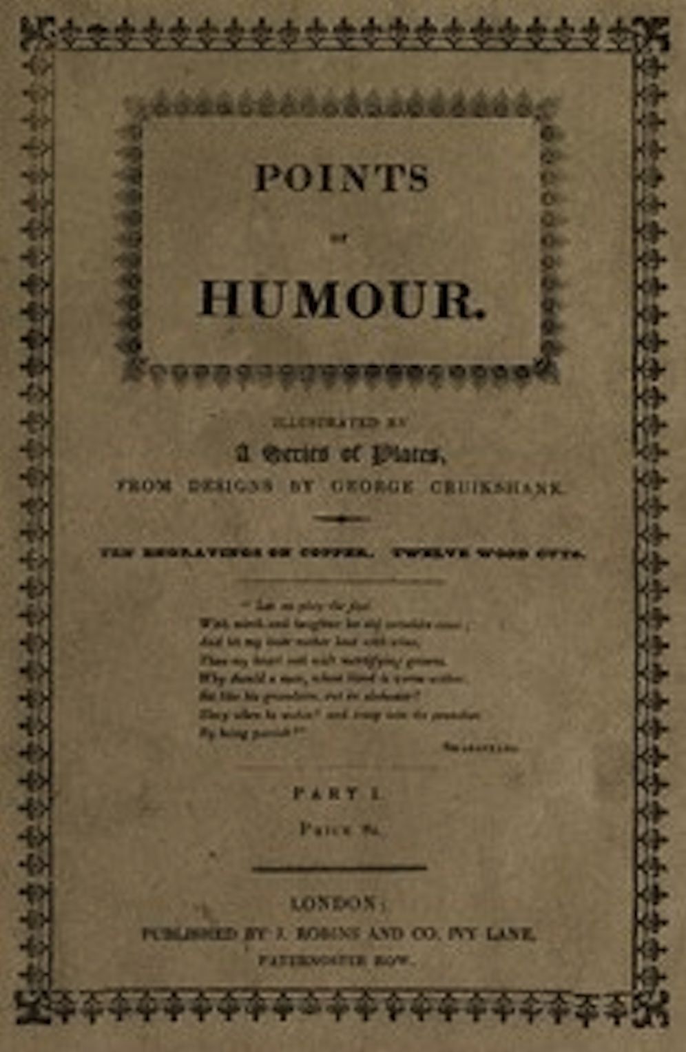 Points of Humour, Part 1 (of 2) (Illustrated)