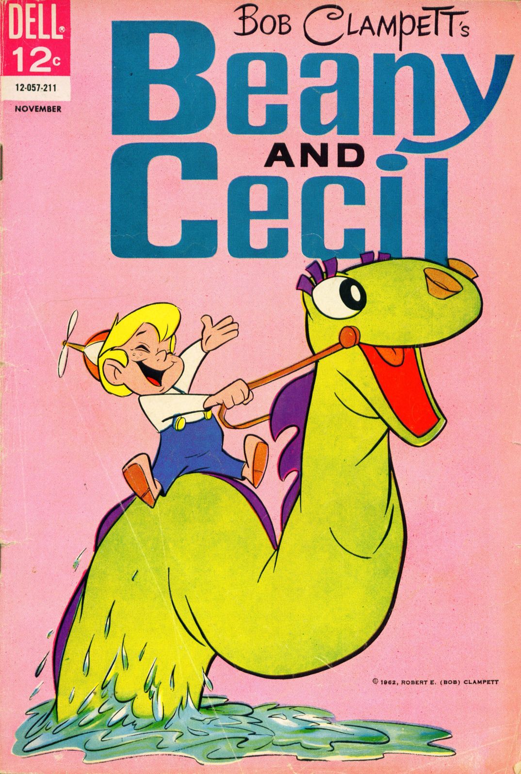 Beany and Cecil Number 2 Childrens Comic Book