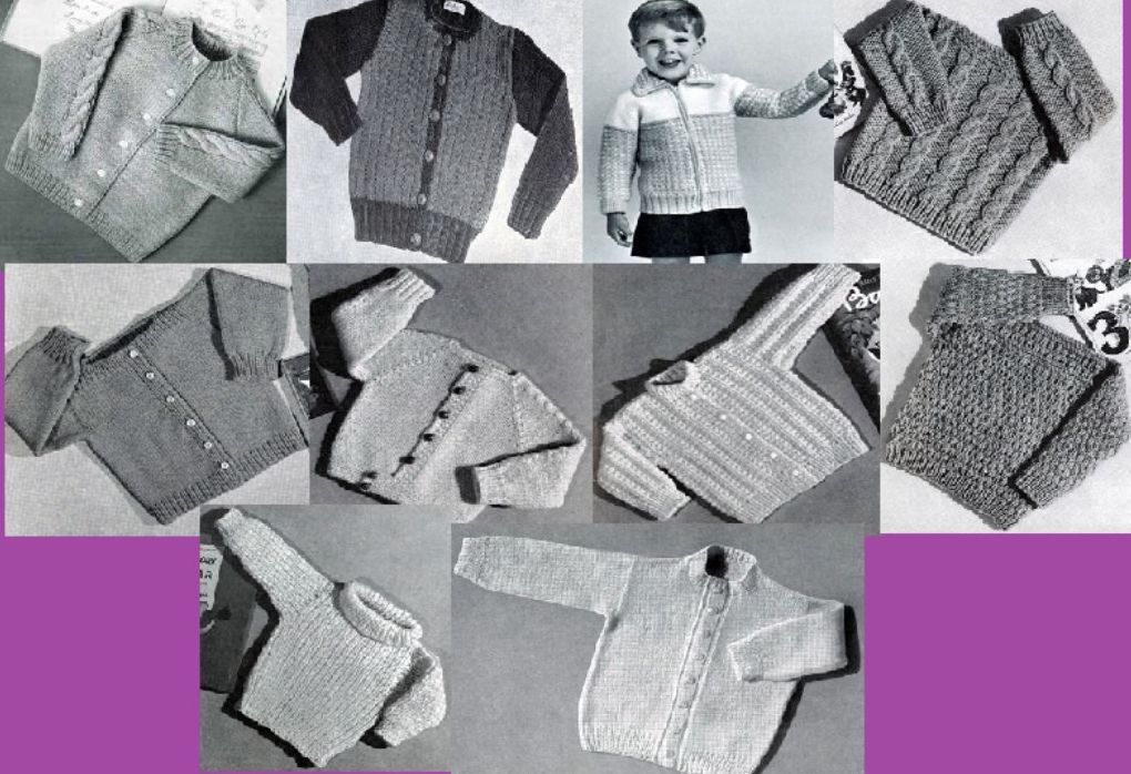 Let’s Knit Some Sweaters for Boys and/or Girls – Knitting Patterns for Children’s Sweaters