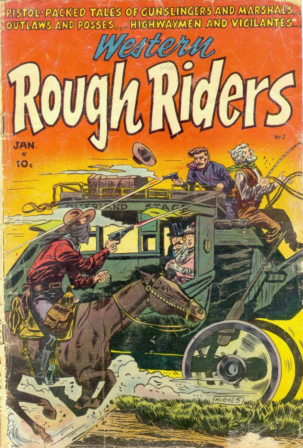 Western Rough Riders Number 2 Comic Book