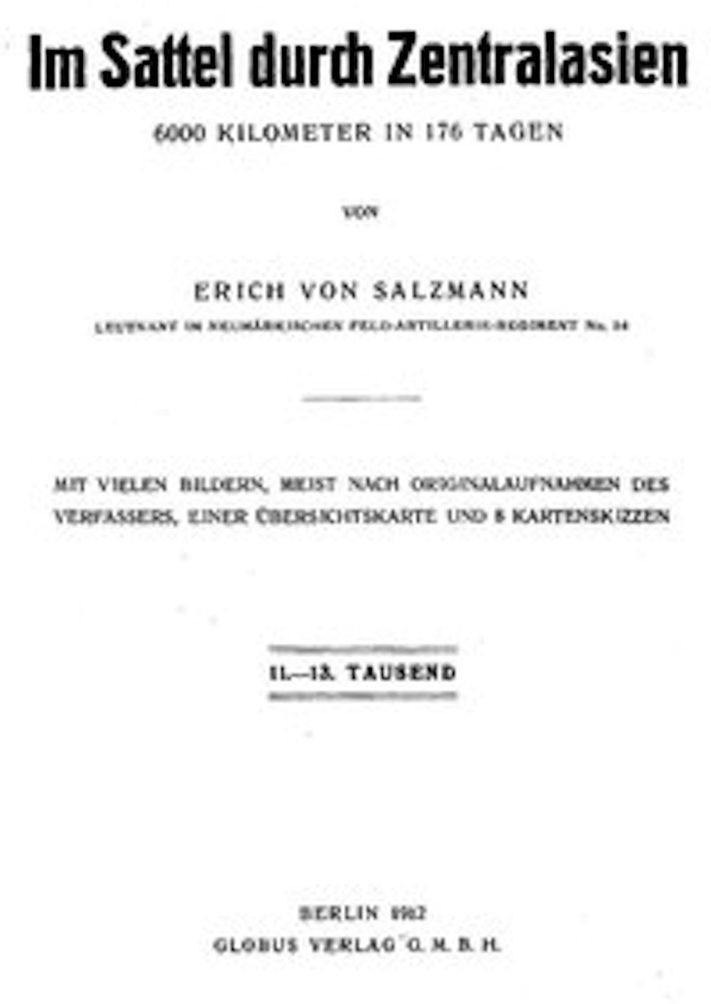 Im Sattel durch Zentralasien (Illustrated)