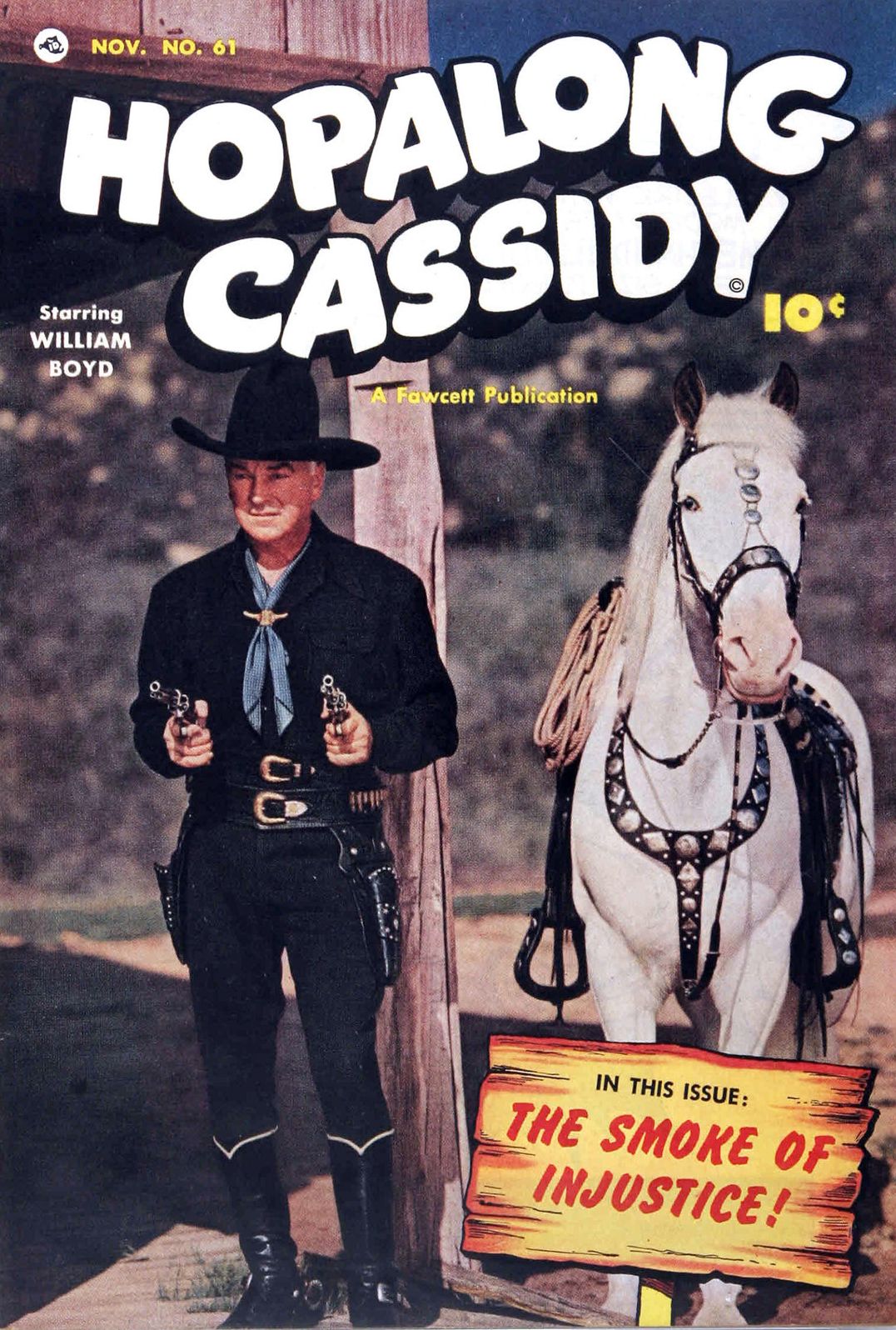 Hopalong Cassidy Number 61 Western Comic Book
