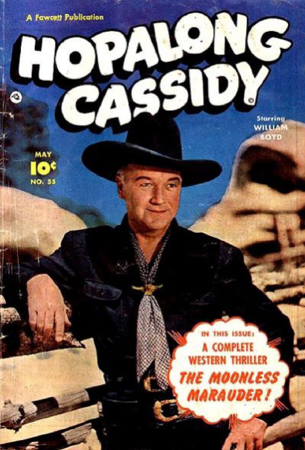 Hopalong Cassidy Number 55 Western Comic Book