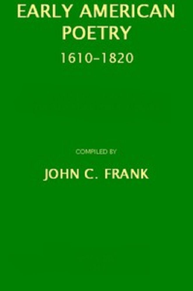 Early American Poetry