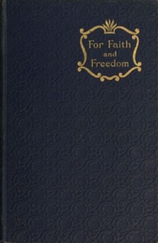 For Faith and Freedom