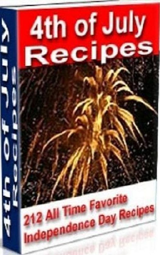 Food Recipes CookBook - 4th of July Recipes Cookbook - Holiday recipes for your family and friends