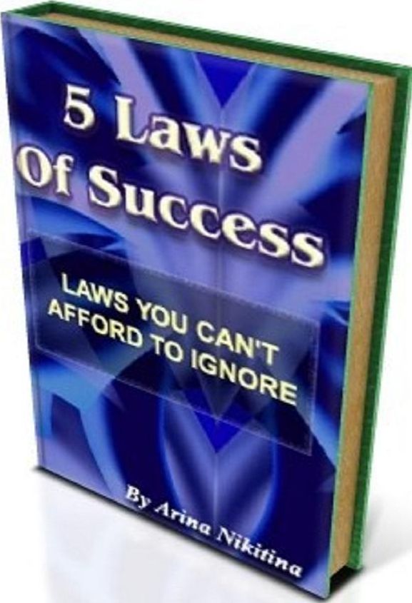 Discover 5 Laws of Success eBook - We can't control the obstacles, but we can control our attitude.