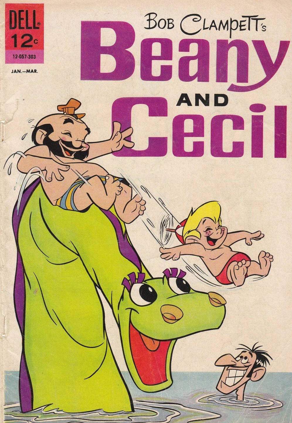 Beany and Cecil Number 3 Childrens Comic Book