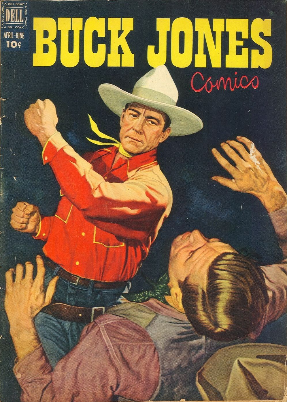 Buck Jones Number 6 Western Comic Book
