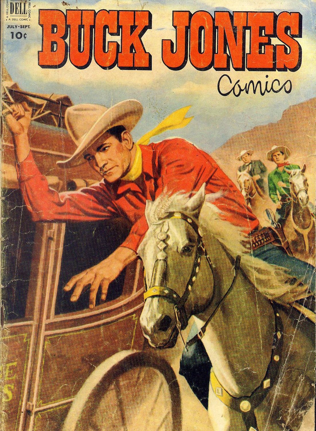 Buck Jones Number 7 Western Comic Book