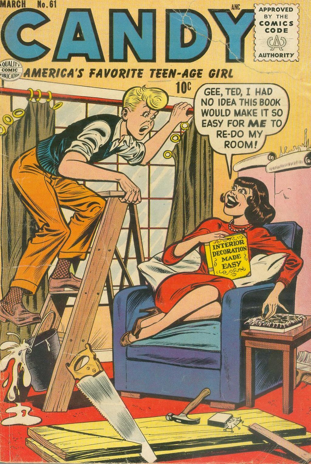 Candy Number 61 Teen Comic Book