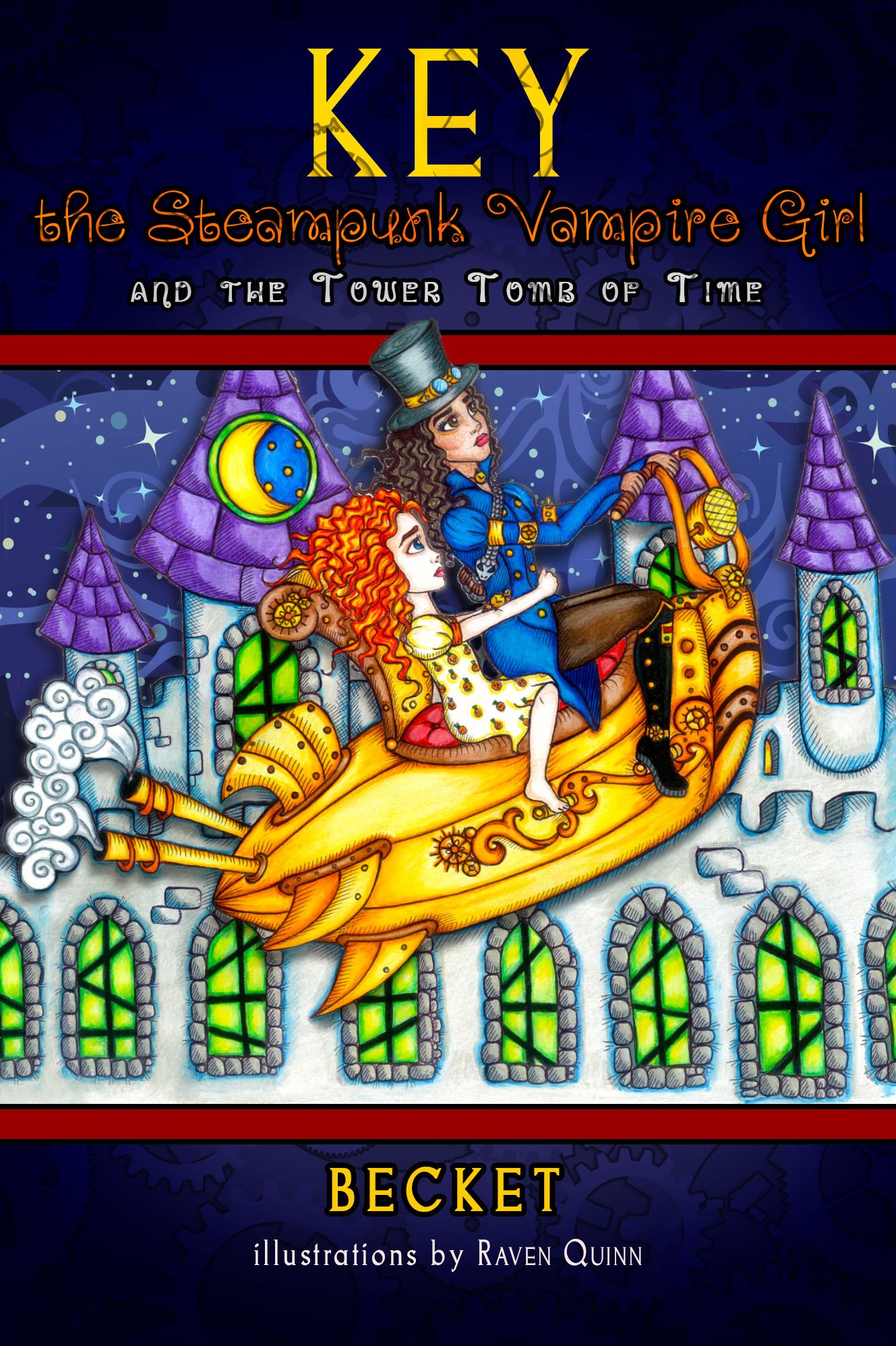 Key the Steampunk Vampire Girl and the Tower Tomb of Time