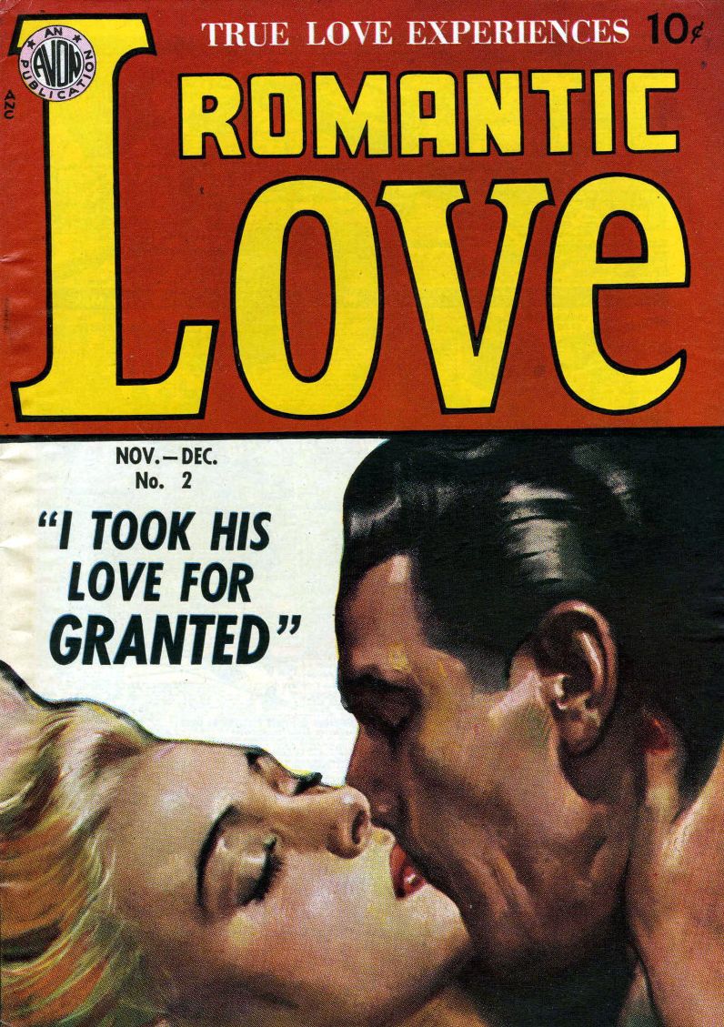 Romantic Love Number 2 Love comic book