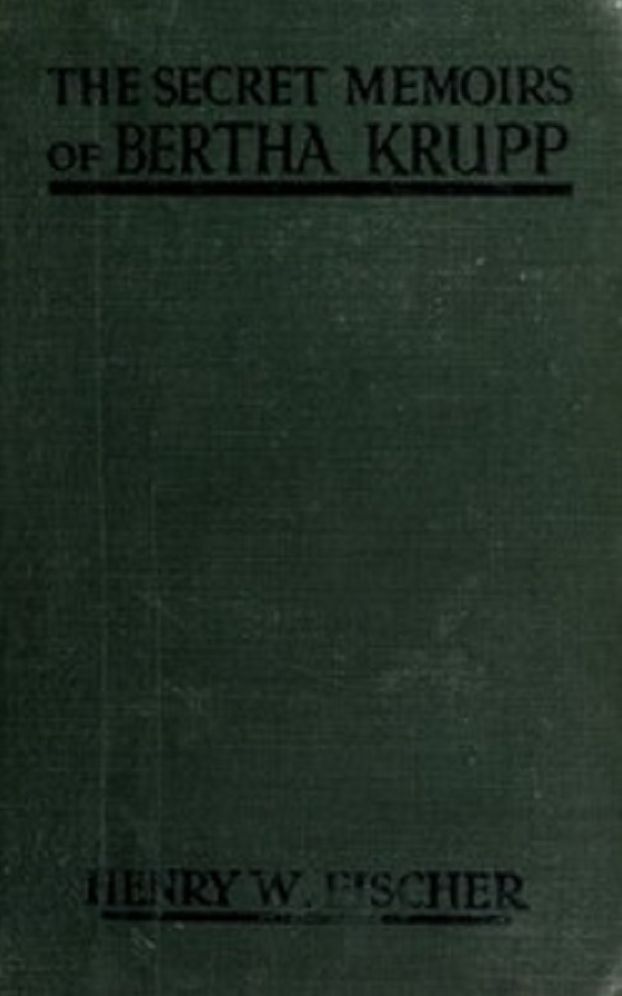 The Secret Memoirs of Bertha Krupp