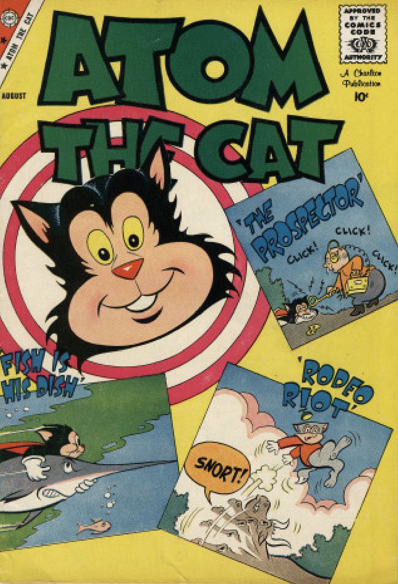 Atom the Cat Number 17 Childrens Comic Book