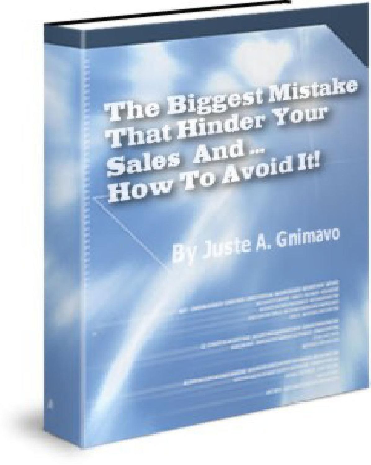The Biggest Mistake That Hinder Your Sales And How To Avoid It!