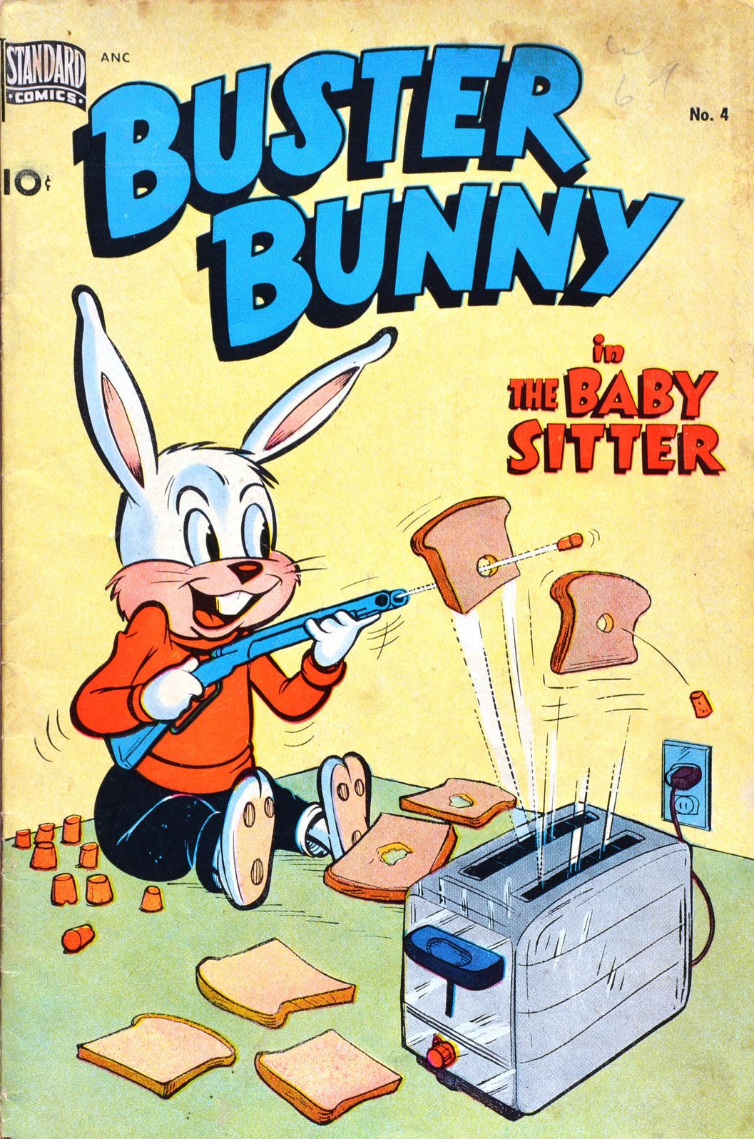 Buster Bunny Number 4 Childrens Comic Book