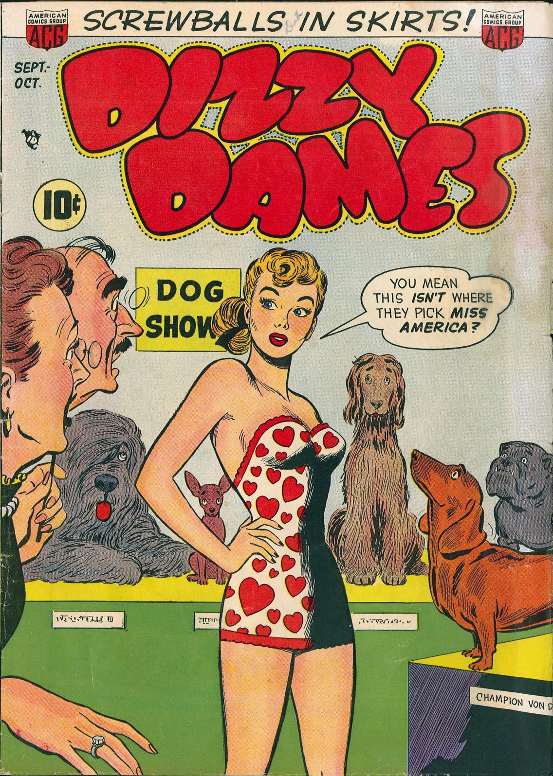 Dizzy Dames Number 1 Humor Comic Book
