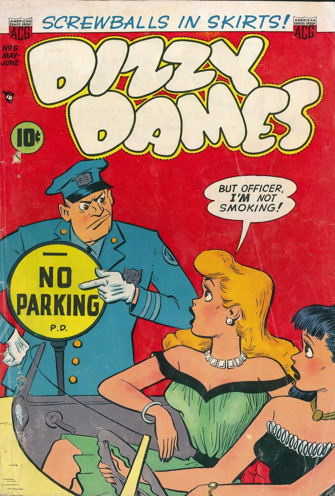 Dizzy Dames Number 5 Humor Comic Book