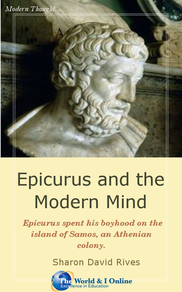 Epicurus and the Modern Mind