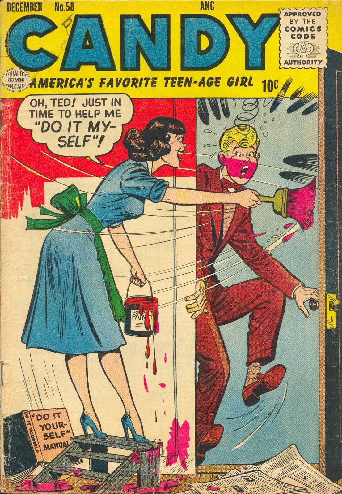 Candy Number 58 Teen Comic Book