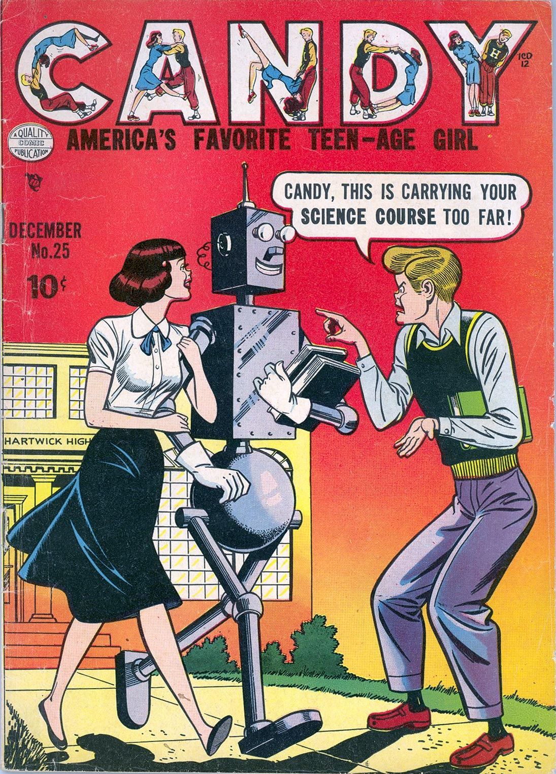 Candy Number 25 Teen Comic Book