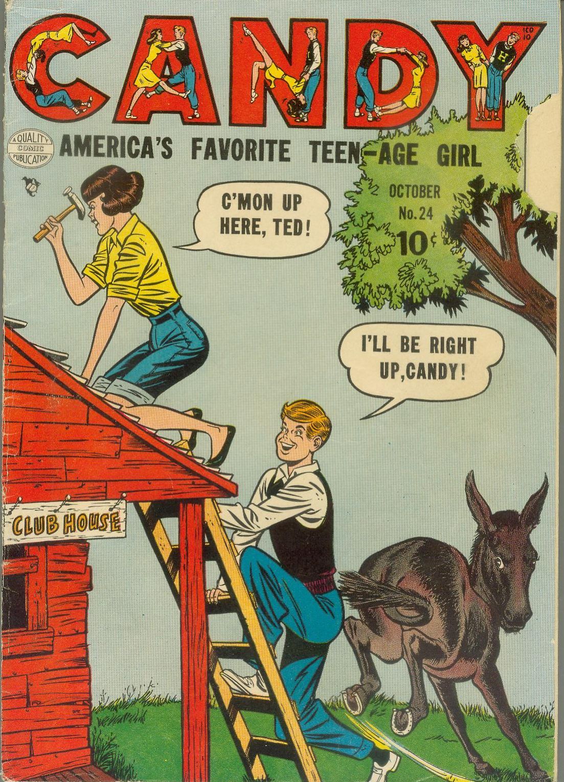 Candy Number 24 Teen Comic Book